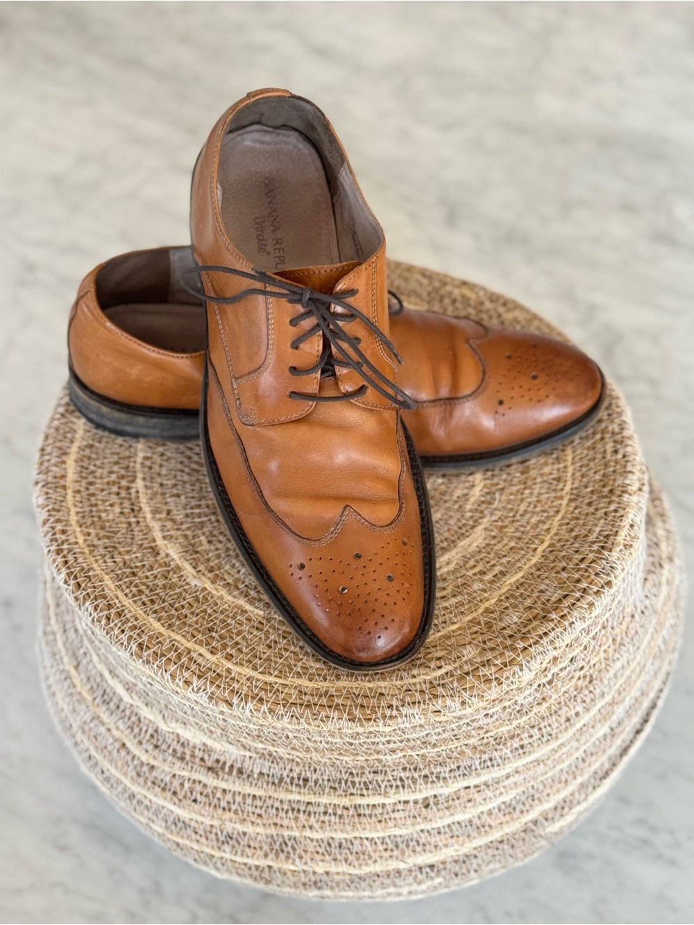 Banana Republic Men's Dress Shoes Oxfords Size 8,5